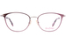 Lilly Pulitzer Gradie Eyeglasses Women's Full Rim Round Shape