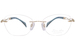 Line Art XL2166 Eyeglasses Women's Rimless Cat Eye