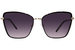 Longchamp LO167S Sunglasses Women's Butterfly Shape