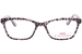 Lulu By Lulu Guinness LK044 Eyeglasses Youth Kids Girls Full Rim Rectangle Shape