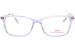 Lulu By Lulu Guinness LK045 Eyeglasses Youth Kids Girls Full Rim Rectangle Shape