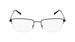 Marchon NYC M-2016 Eyeglasses Men's Semi Rim Rectangle Shape