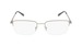 Marchon NYC M-2016 Eyeglasses Men's Semi Rim Rectangle Shape