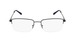 Marchon NYC M-2016 Eyeglasses Men's Semi Rim Rectangle Shape