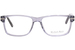 Michael Ryen MR-380 Eyeglasses Men's Full Rim Rectangle Shape