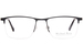 Michael Ryen MR-400 Eyeglasses Men's Semi Rim Square Shape