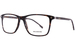 Moleskine MO1183 Eyeglasses Men's Full Rim Rectangle Shape w/Clip-On