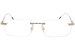 Mont Blanc Established MB0112O Eyeglasses Men's Rimless Optical Frame