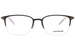 Mont Blanc MB0234OK Eyeglasses Men's Semi Rim Square Shape