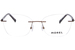 Morel 20162K Eyeglasses Women's Rimless Oval Shape