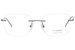 Morel Lightec 30240L Eyeglasses Frame Men's Rimless Oval