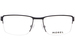 Morel Lightec 30327L Eyeglasses Men's Semi Rim Rectangle Shape