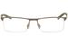 Morel Men's Eyeglasses Lightec 7537L 7537/L Half Rim Optical Frame