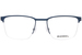 Morel Wodso-2 Eyeglasses Men's Semi Rim Rectangle Shape