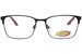 Nerf Has-Action Eyeglasses Youth Kids Boy's Full Rim Rectangle Shape