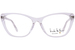 Nicole Miller Cassis Eyeglasses Women's Full Rim Oval Shape