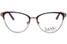 Nicole Miller Chauncey Eyeglasses Women's Full Rim Cat Eye