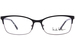 Nicole Miller Galenta Eyeglasses Women's Full Rim Rectangle Shape