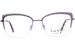 Nicole Miller La Boca Eyeglasses Women's Full Rim Cat Eye