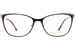 Nicole Miller St. Antoine Eyeglasses Women's Full Rim Oval Shape