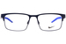 Nike Eyeglasses Men's Full Rim Rectangle Shape