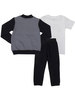 Nike Air Little Boy's Tracksuit 3-Piece Set (Jacket; Pants; & T-Shirt)