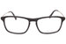 Police Highway-12 VPL956 Eyeglasses Men's Full Rim Rectangular Optical Frame