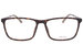 Police Lane-1 VPL799 Eyeglasses Men's Full Rim Rectangular Optical Frame