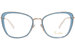 Pomellato PM0084O Eyeglasses Women's Full Rim Cat Eye