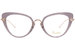 Pomellato PM0100O Eyeglasses Women's Full Rim Cat Eye