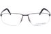 Porsche Design Men's Eyeglasses P8284 P/8284 Half Rim Optical Frame