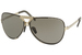 Porsche Design Men's P8678 Titanium Sunglasses Interchange Extra Lenses