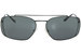 Prada Catwalk SPR64V Sunglasses Men's Rectangular Shades