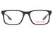 Prada Linea Rossa Lifestyle PS 01LV Eyeglasses Men's Full Rim Pillow Shape