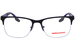 Prada Linea Rossa PS-55OV Eyeglasses Men's Semi Rim Pillow Shape