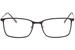 Prada Linea Rossa PS-51LV Eyeglasses Men's Full Rim Rectangle Shape