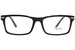 Prada PR-03YV Eyeglasses Men's Full Rim Rectangle Shape