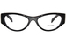 Prada PR-06ZV Eyeglasses Women's Full Rim Butterfly Shape