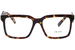 Prada PR 10YV Eyeglasses Women's Full Rim Pillow Shape