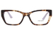 Prada PR-11YV Eyeglasses Women's Full Rim Rectangle Shape