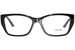 Prada PR-11YV Eyeglasses Women's Full Rim Rectangle Shape