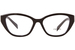 Prada PR 21ZV Eyeglasses Women's Full Rim Cat Eye