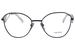 Prada PR 52ZV Eyeglasses Women's Full Rim Cat Eye