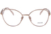 Prada PR 52ZV Eyeglasses Women's Full Rim Cat Eye