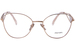 Prada PR 52ZV Eyeglasses Women's Full Rim Cat Eye