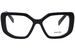 Prada PR A04V Eyeglasses Women's Full Rim Square Shape