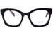 Prada PR A05V Eyeglasses Women's Full Rim Square Shape