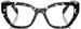 Prada PR A16V Eyeglasses Women's Full Rim