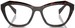 Prada PR A20V Eyeglasses Women's Full Rim Butterfly Shape