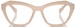 Prada PR A20V Eyeglasses Women's Full Rim Butterfly Shape